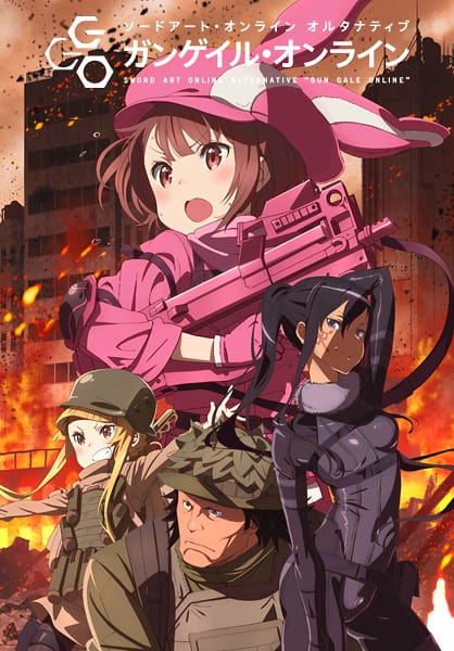 Anime Sword Art Online Alternative: Gun Gale Online – Spring 2018